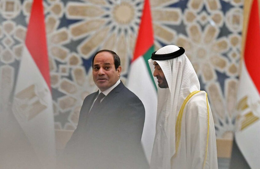 السيسي من أبوظبي: دفع مسار السلام أولوية إقليمية.. وتنسيق مصري إماراتي لوقف الحرب وإعادة إعمار غزة